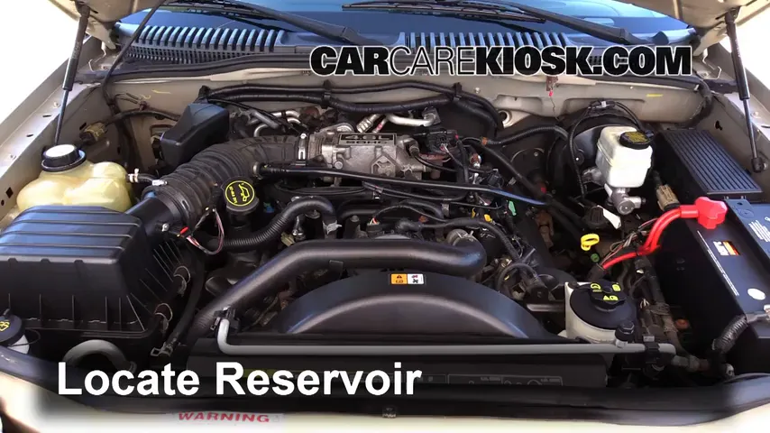 2005 Mercury Mountaineer Premier 4.6L V8 Windshield Washer Fluid Add Fluid